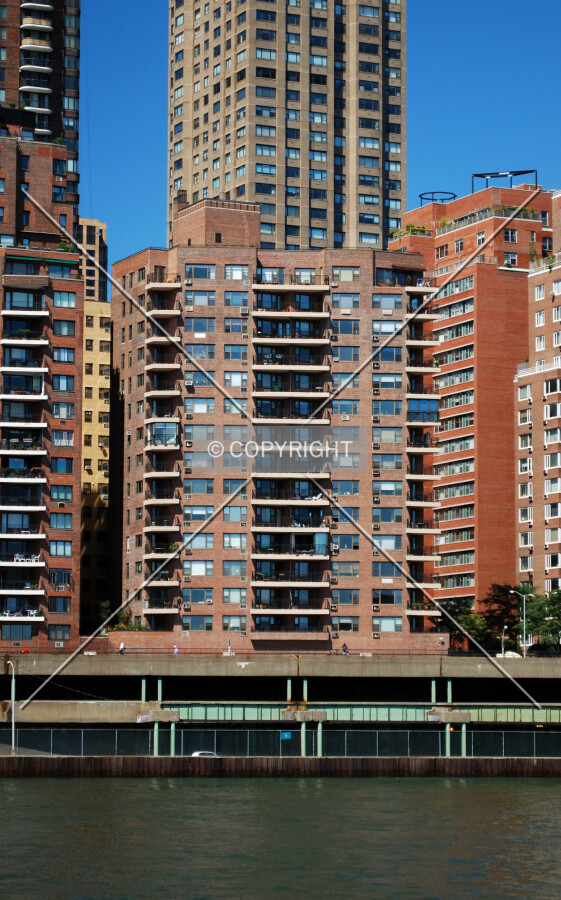 Viewed from Roosevelt Island