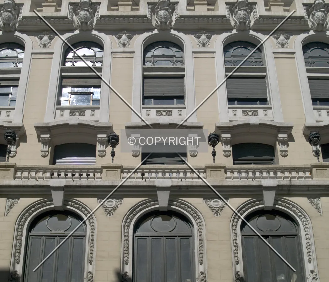 Detail of the eastern facade