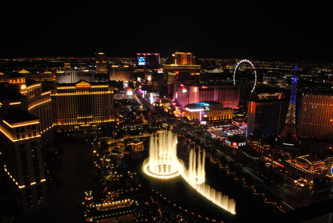 Balcony view looking north