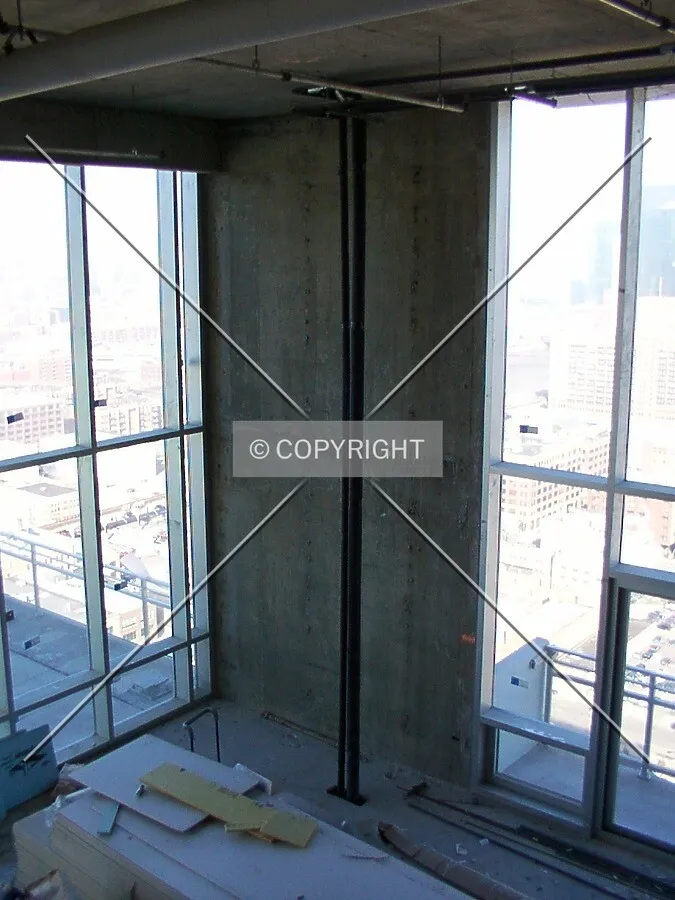 Atrium in duplex