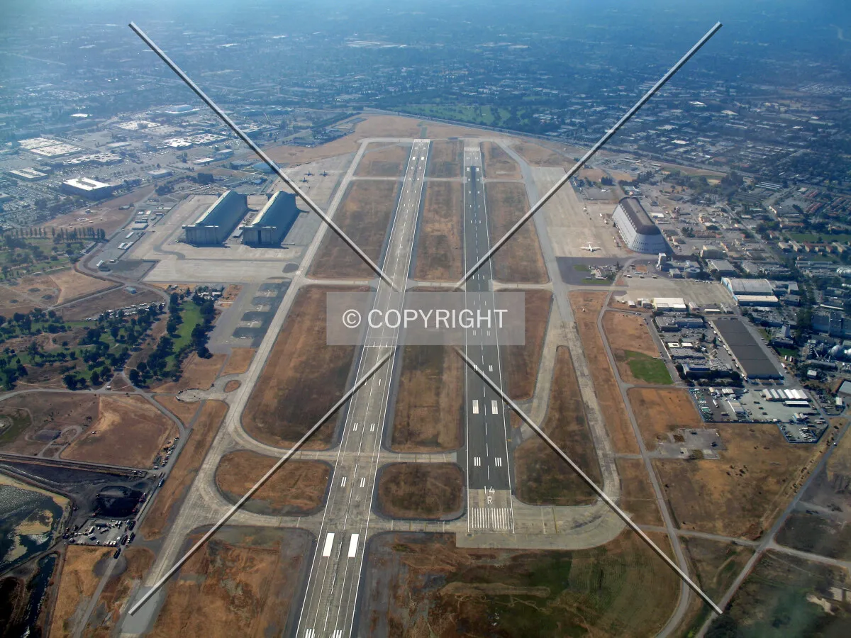 Aerial view from the north