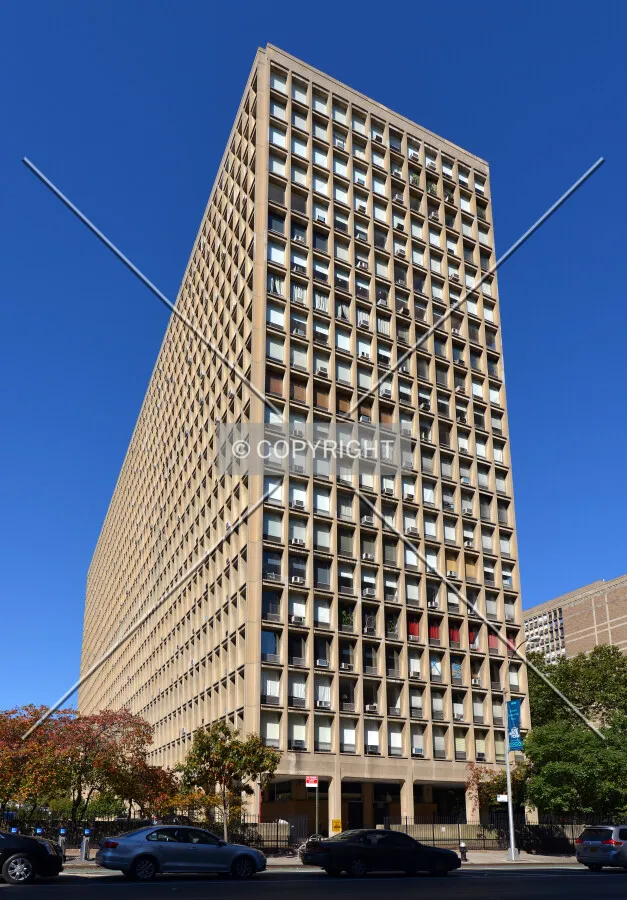 View from the southeast at 30th Street and 1st Avenue