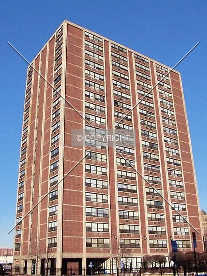West and south facades