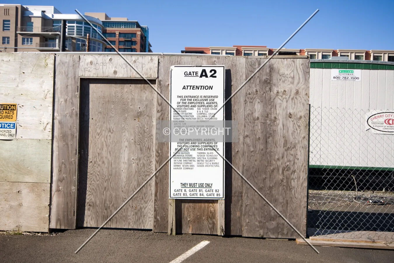 Gate A2 sign