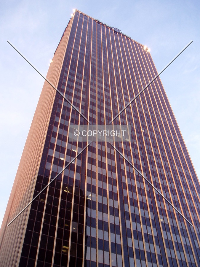 Looking up the south side