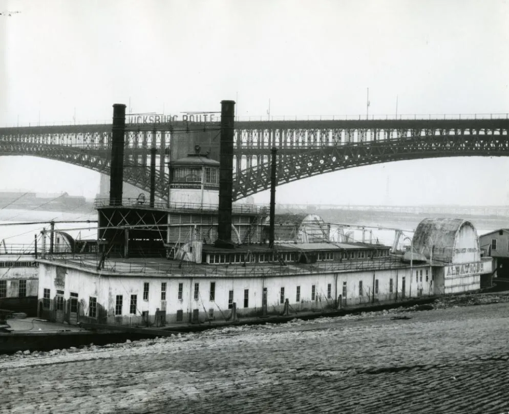 Vintage view of The Albatross before it was stripped down to the hull and rebuilt as The Admiral