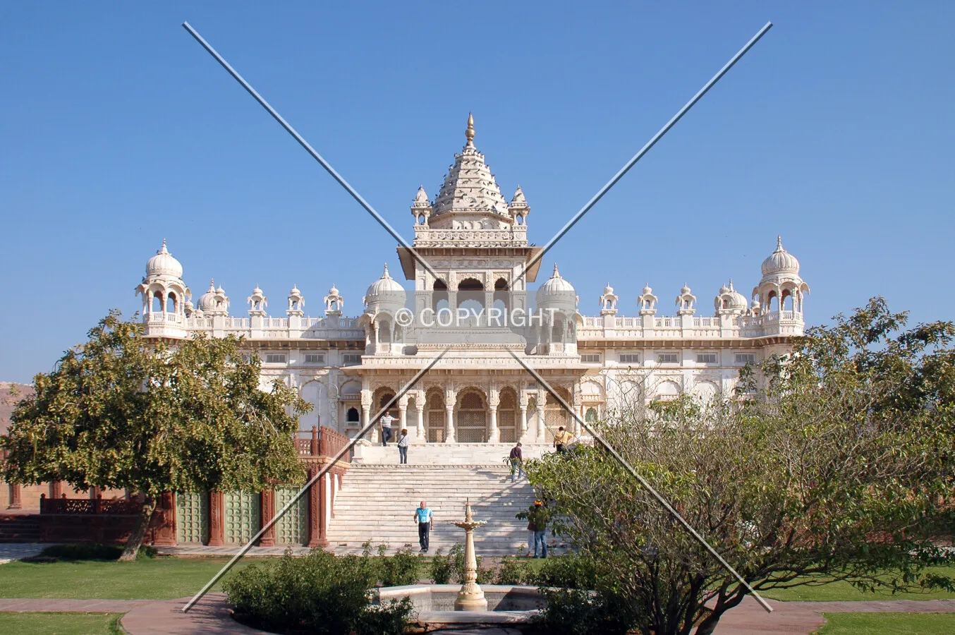 As seen from the south