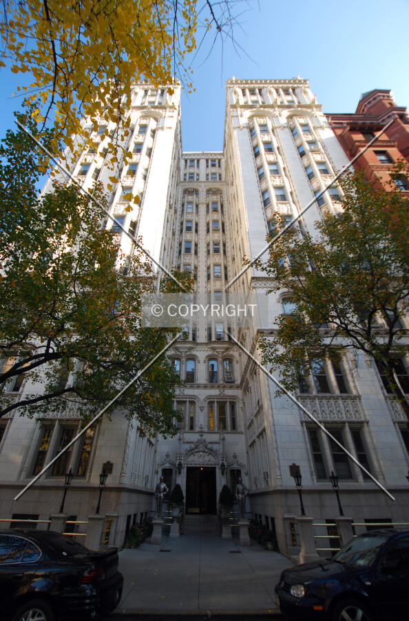 Looking up from Gramercy Park East