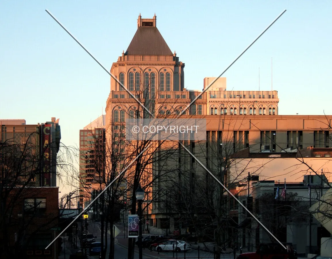 View north from McGee Street