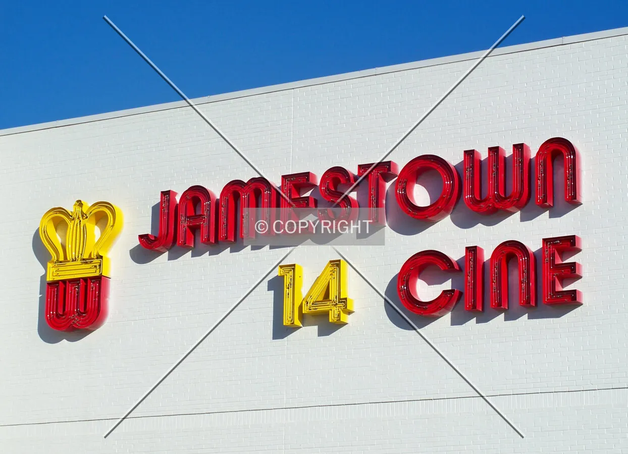 Signage on the west side; January 15, 2008