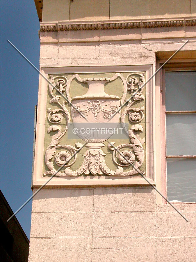 Design on the west facade
