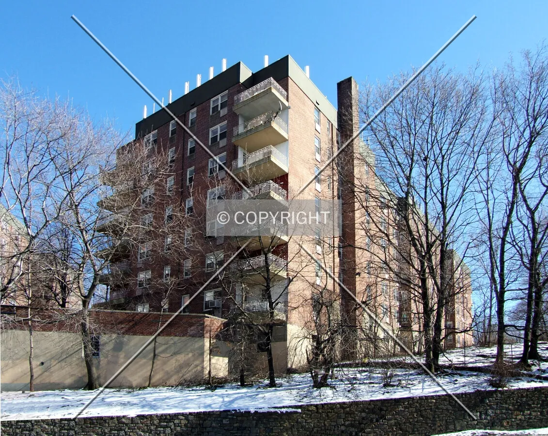 View from the northwest on Pelham Road