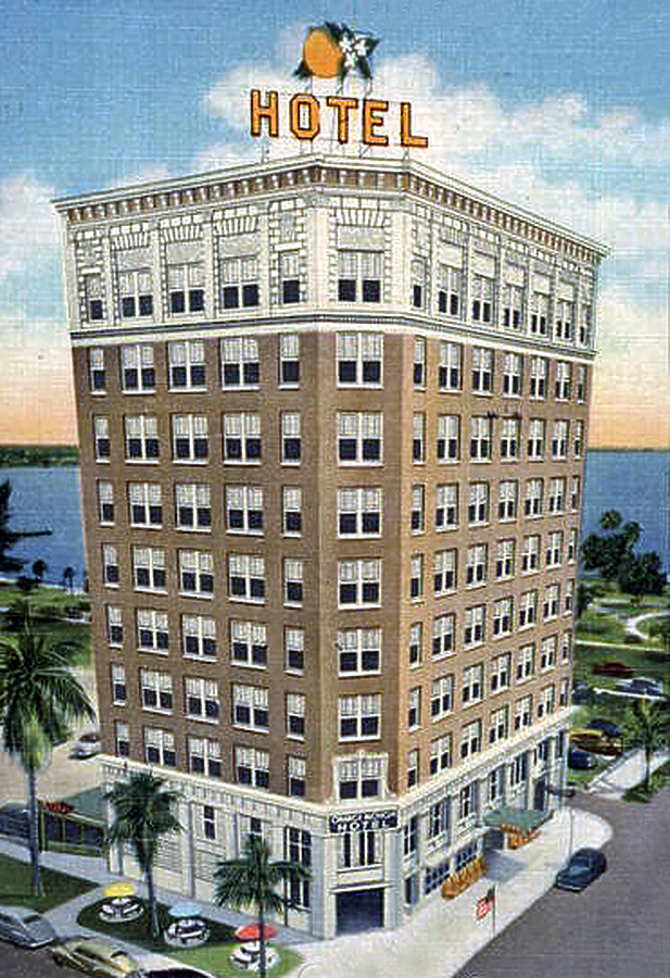 Vintage view from the north