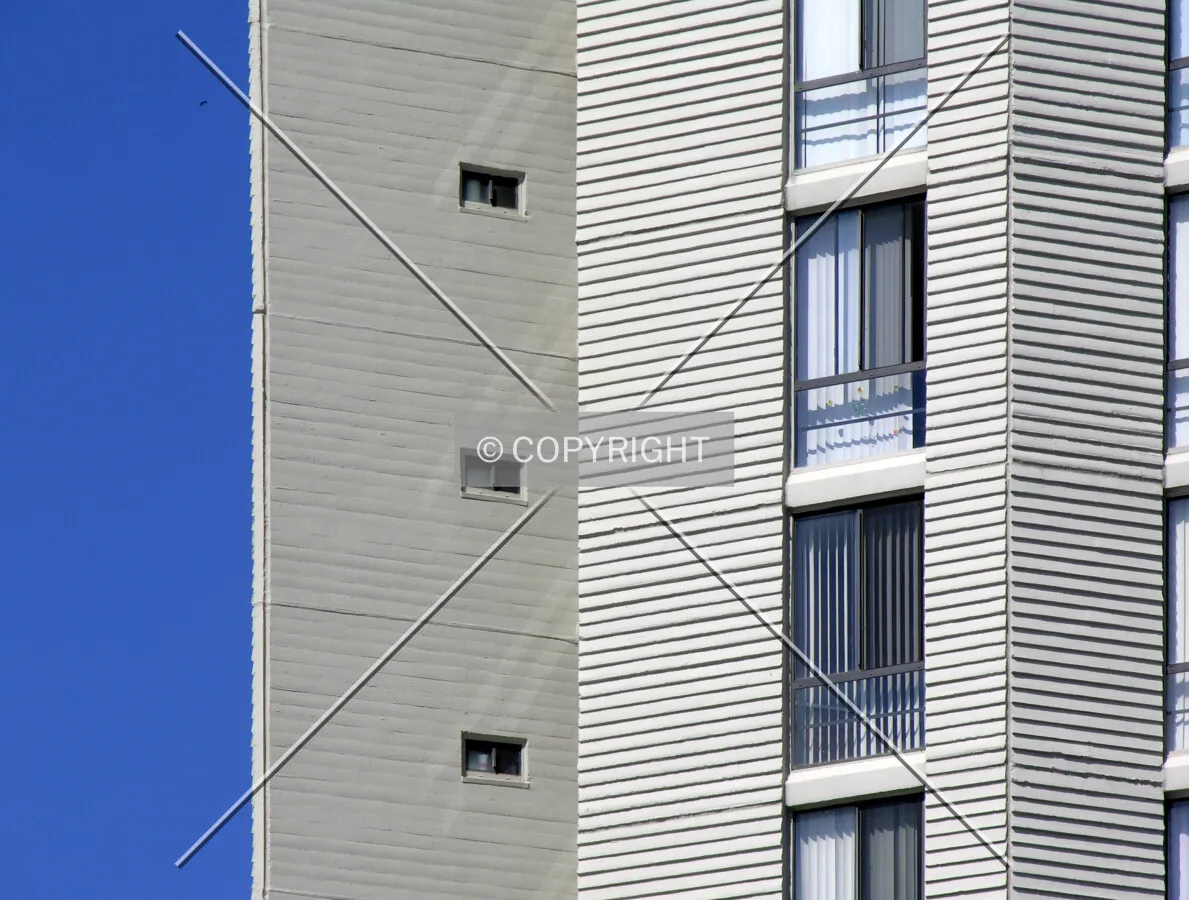 Southeast corner detail