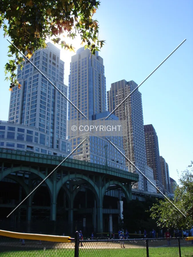 View from the Hudson River green way