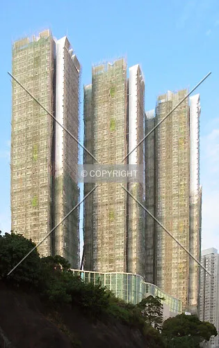Towers 5, 3 and 2 from Tseun Wan Road