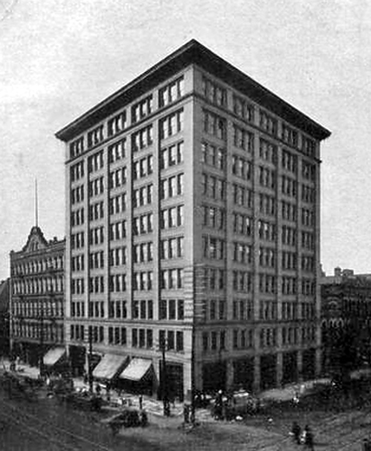 Vintage view from the northeast