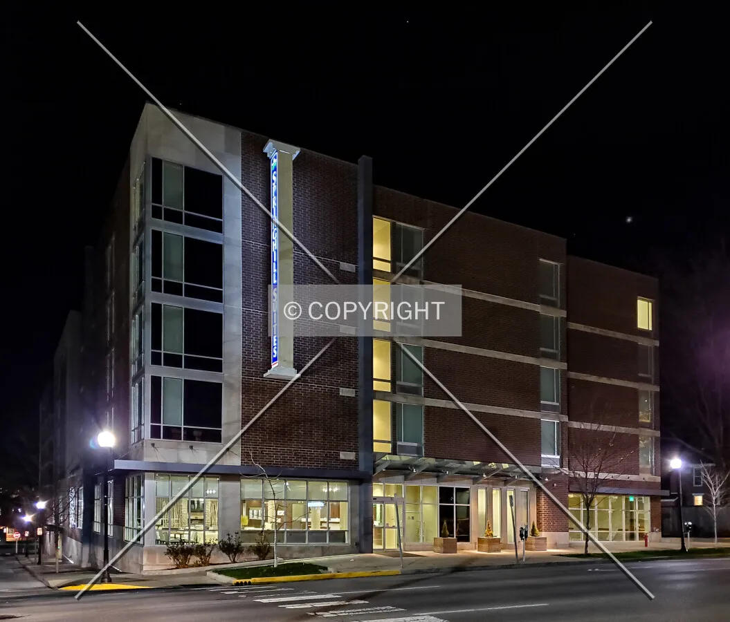 Southeast view; March 29, 2020