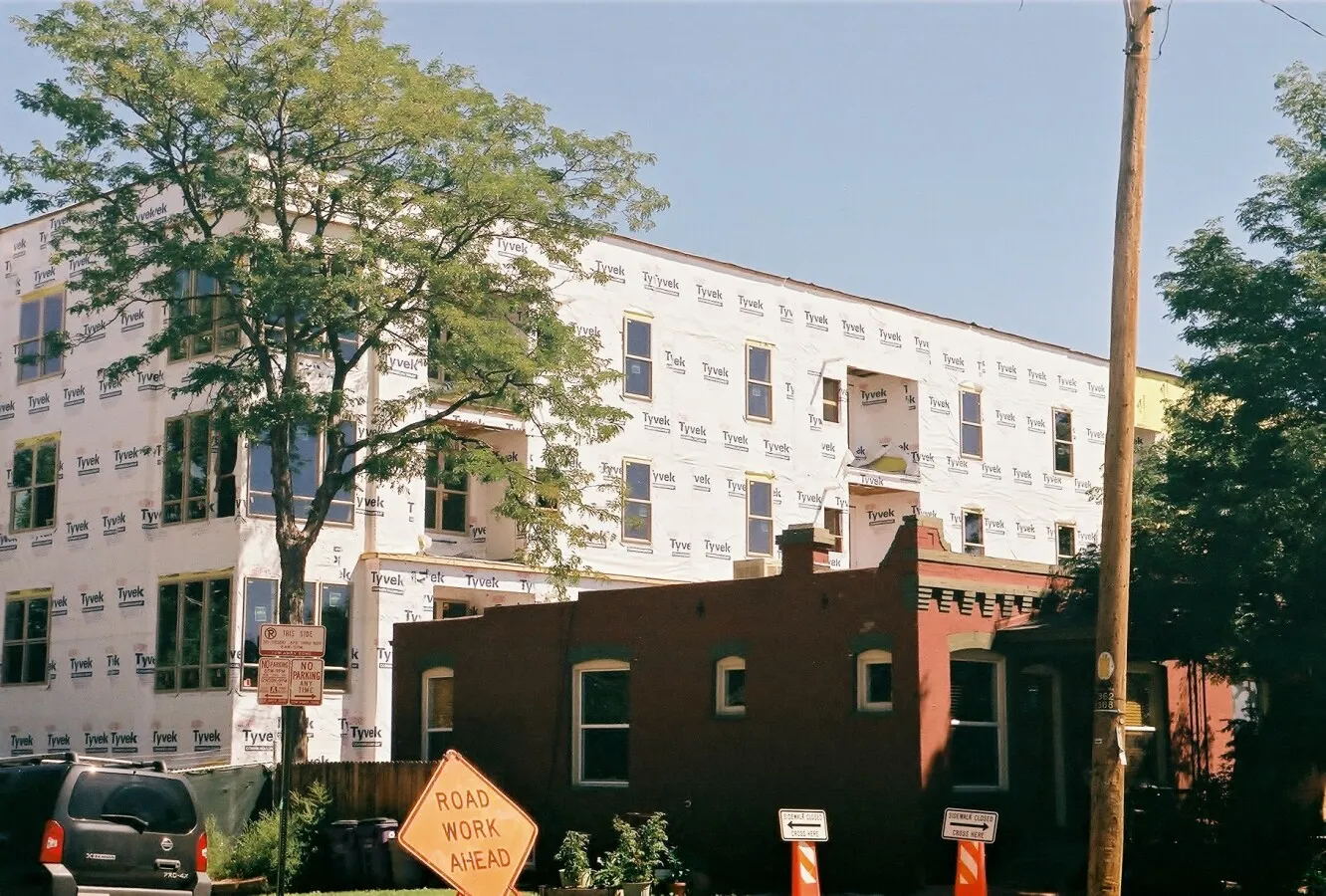 View to the northeast