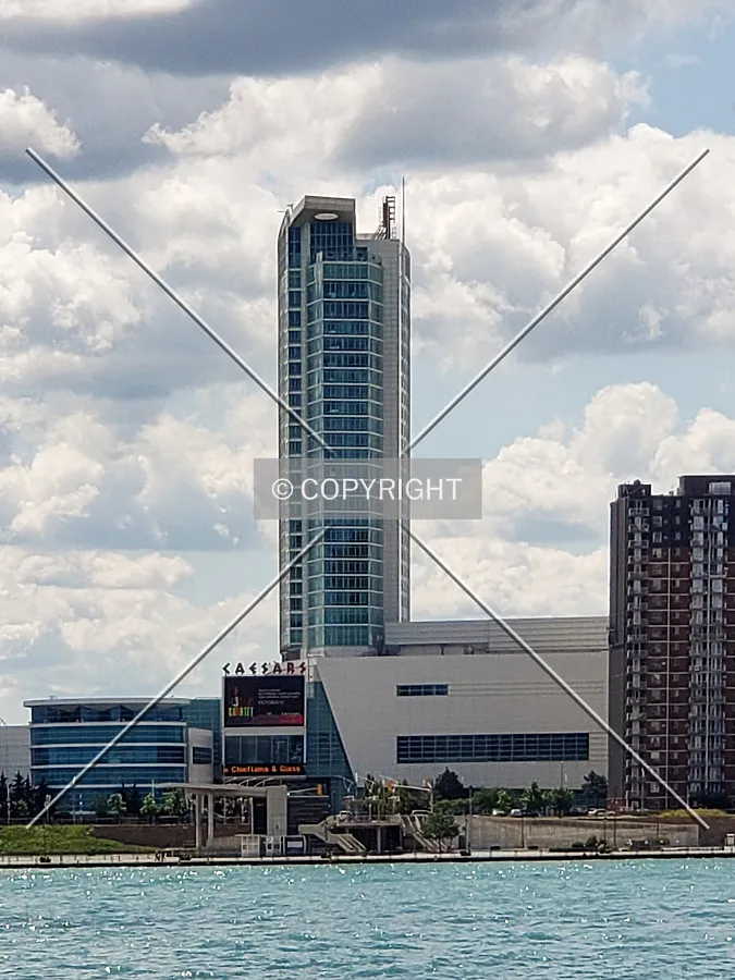 Northeast view from Detroit; August 10, 2019