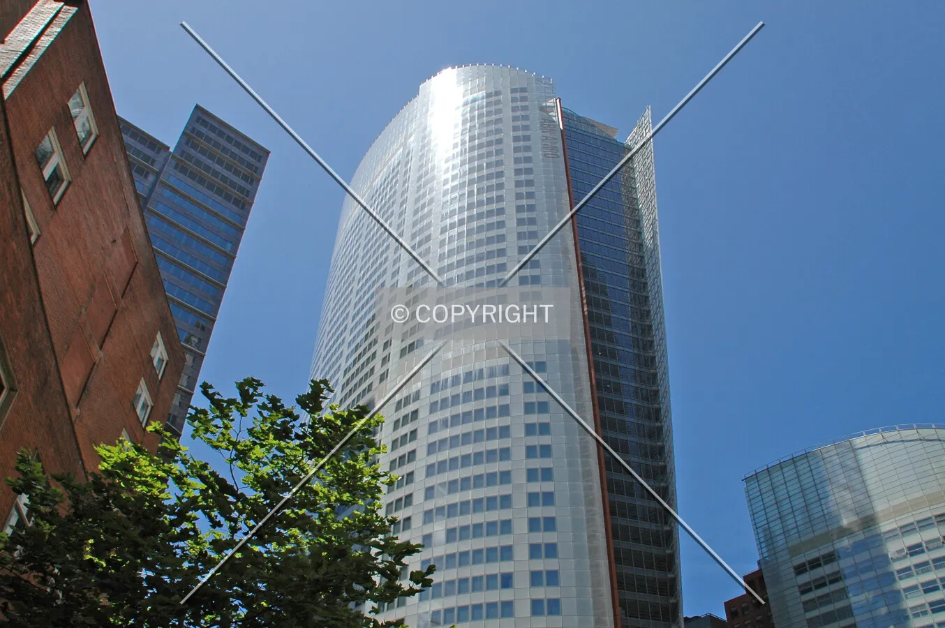 Looking up from Phillip Street