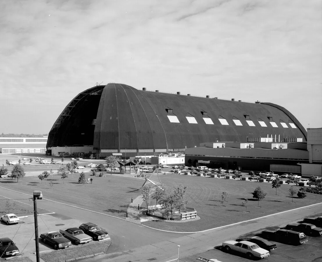 Vintage view from the southeast