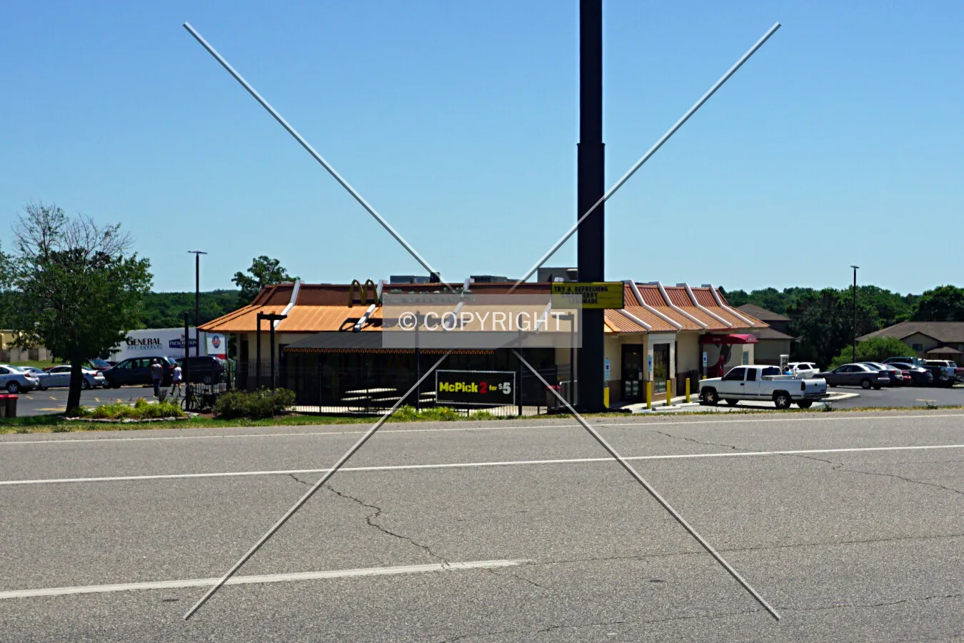View from the northwest; June 17, 2016