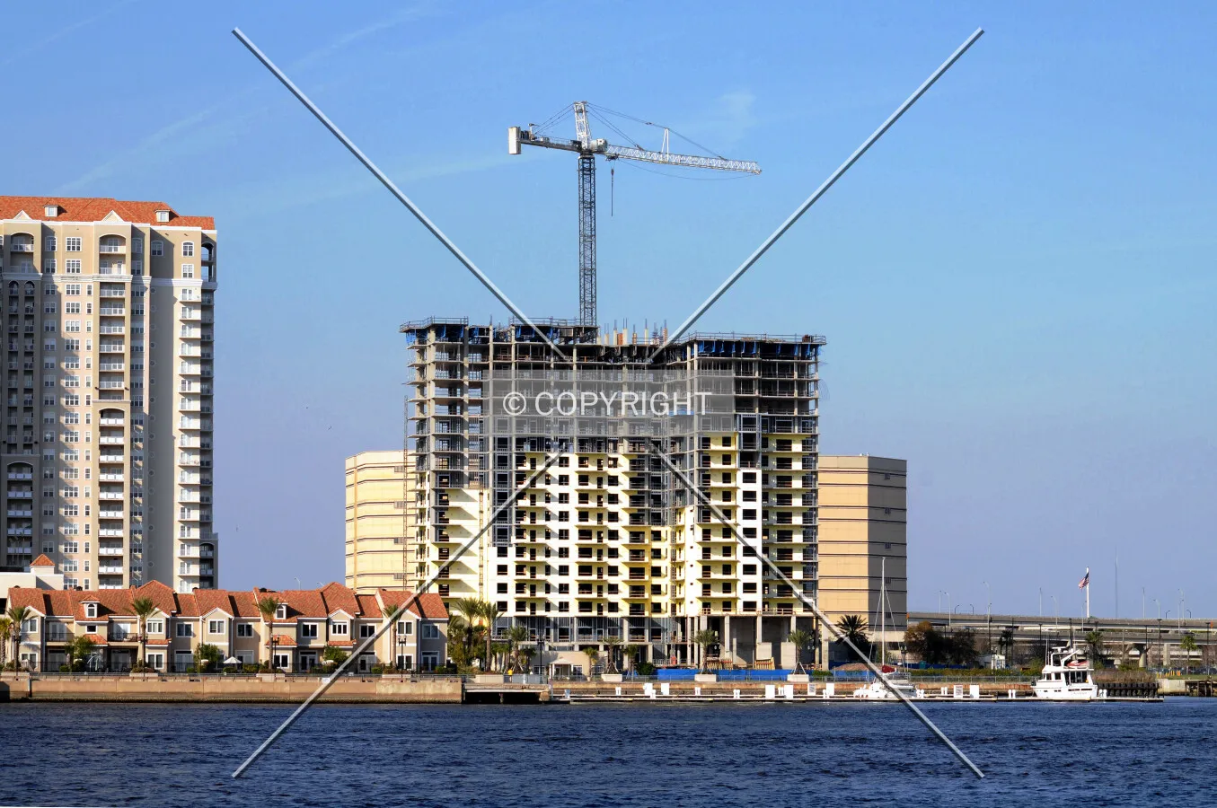 View from the south