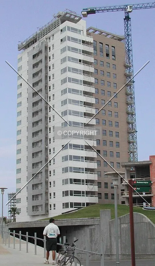 View of the back facade