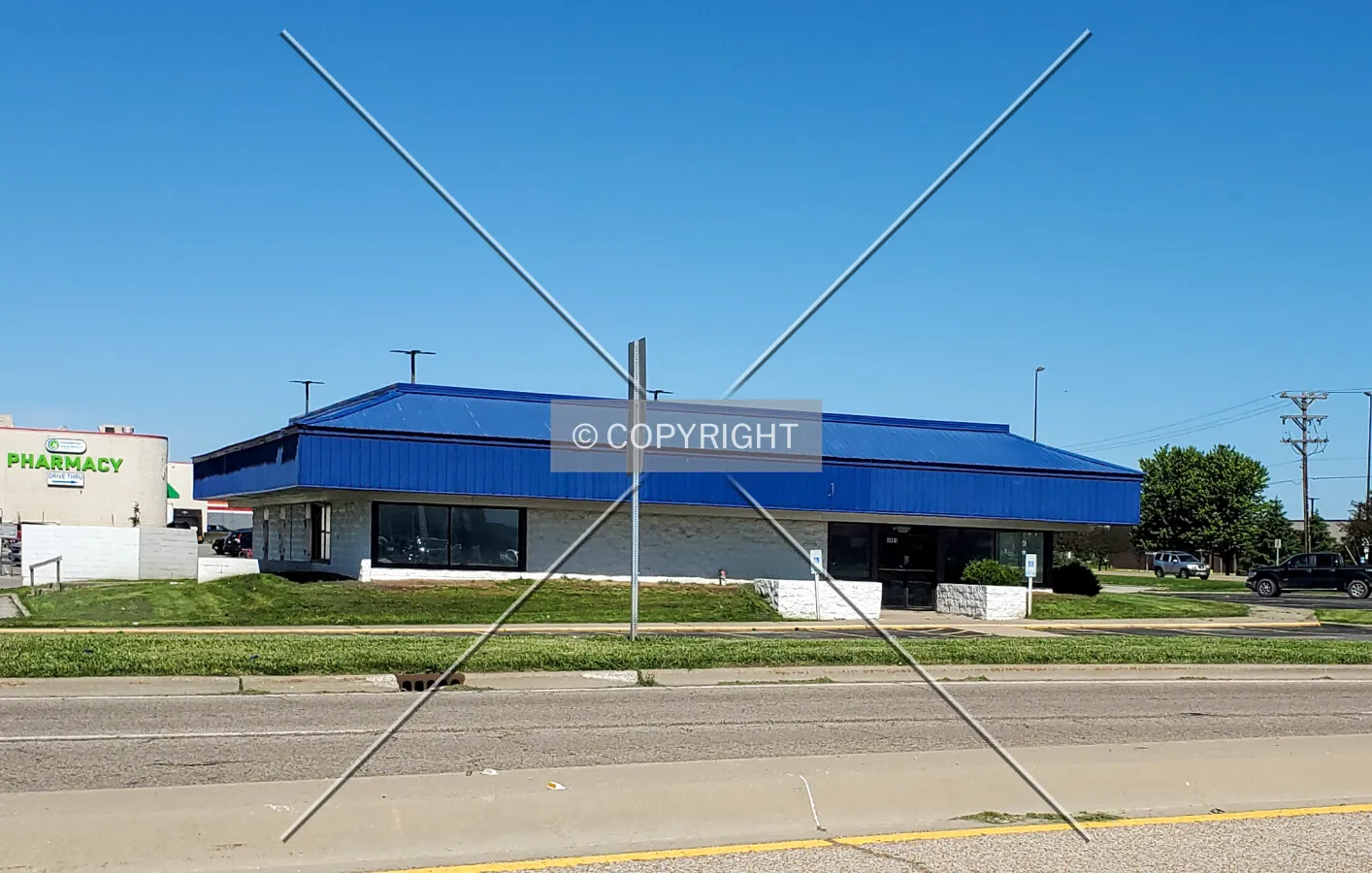 Southeast view; May 30, 2020