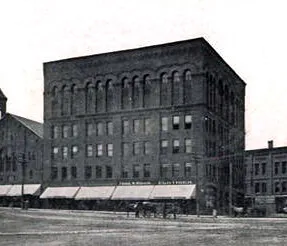 View from the northeast