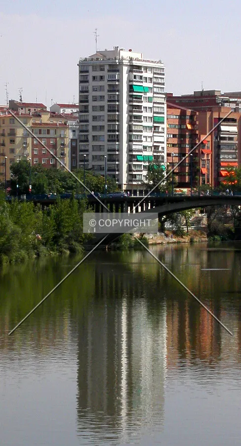 As seen from Puente del Poniente