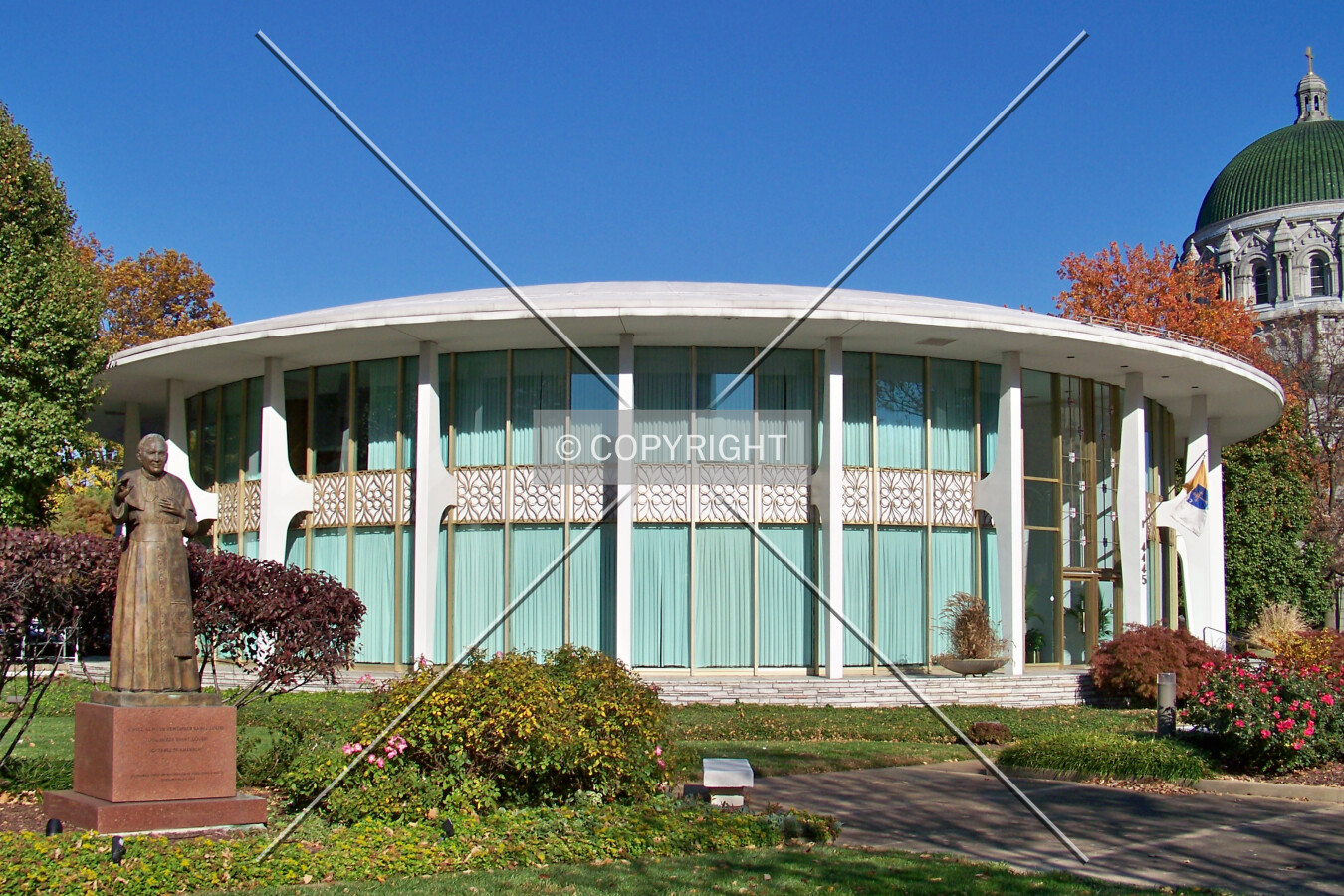 View from the southwest