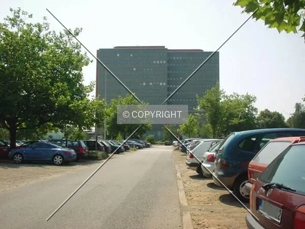 As seen from the nearby parking place