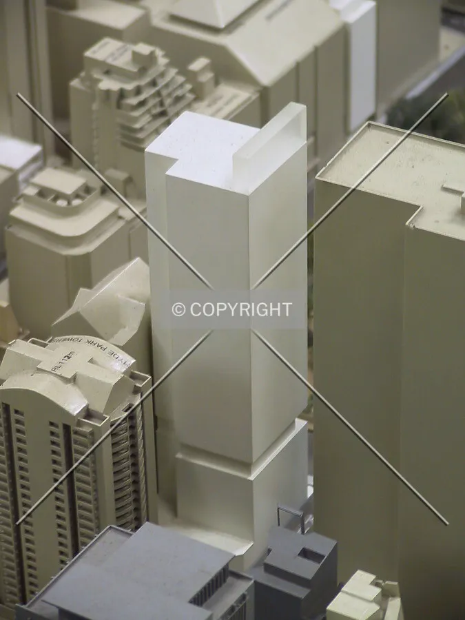 View of a model