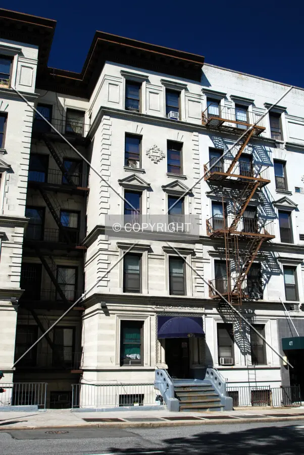 Viewed from Central Park West