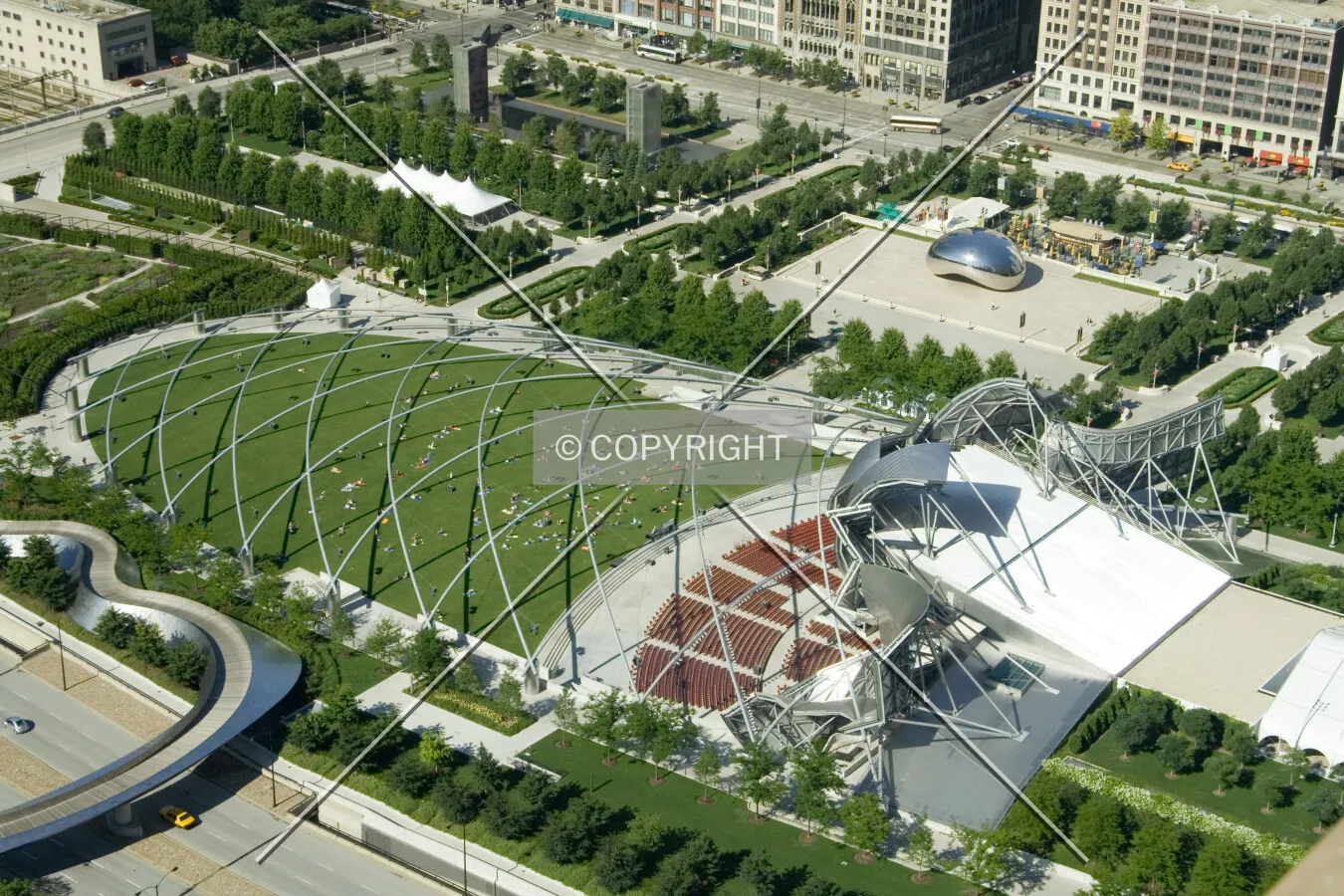 Millenium Park from 340 on the Park