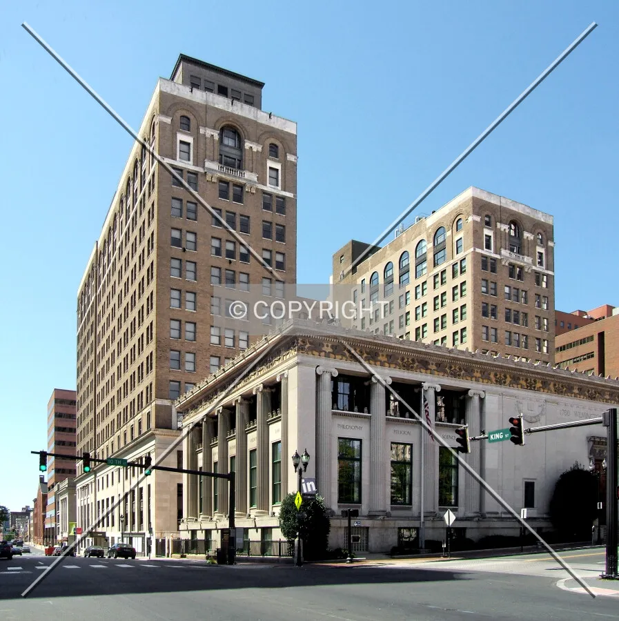View from the northeast at King and 10th Streets