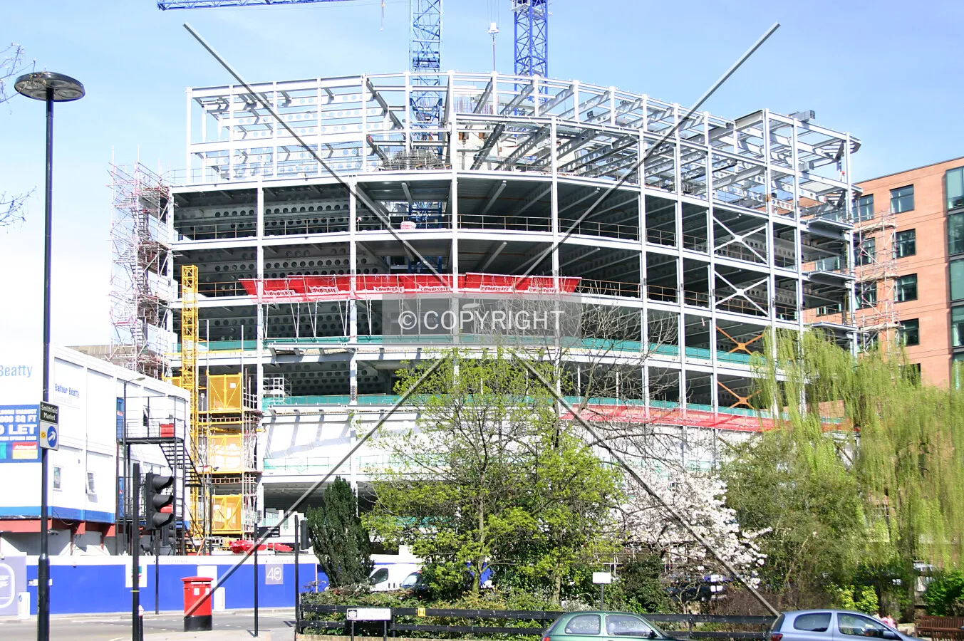 View towards Holborn Viaduct