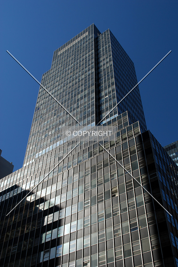 Looking up from East 49th Street
