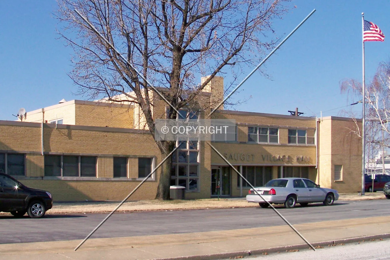 View from the southeast; January 8, 2009