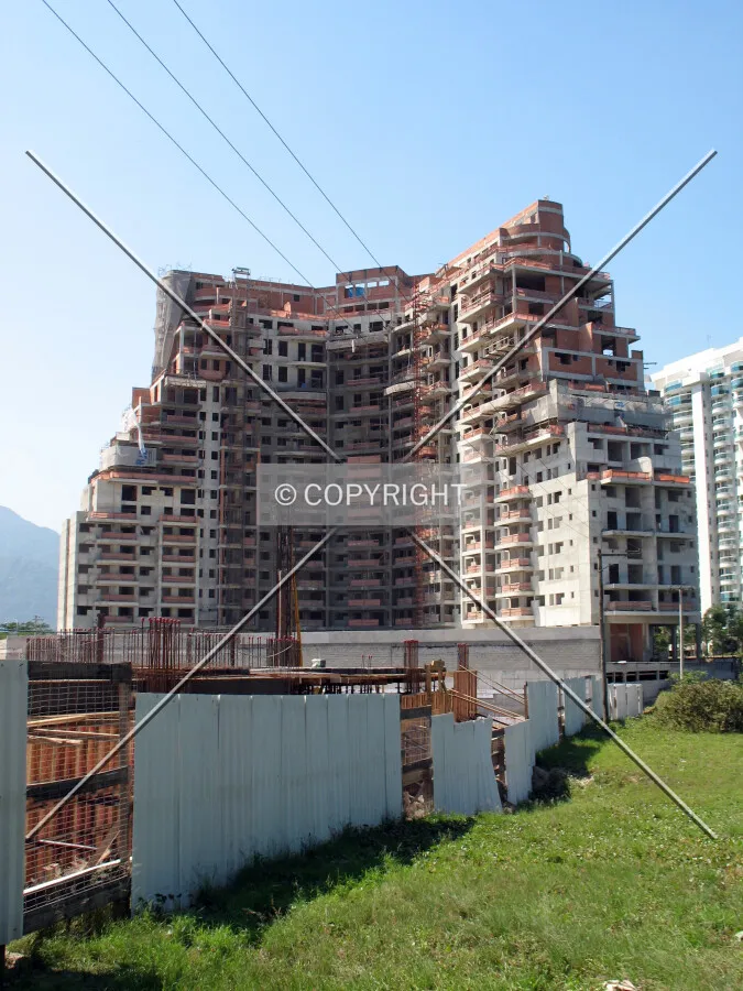 View from the construction site of Atmosfera