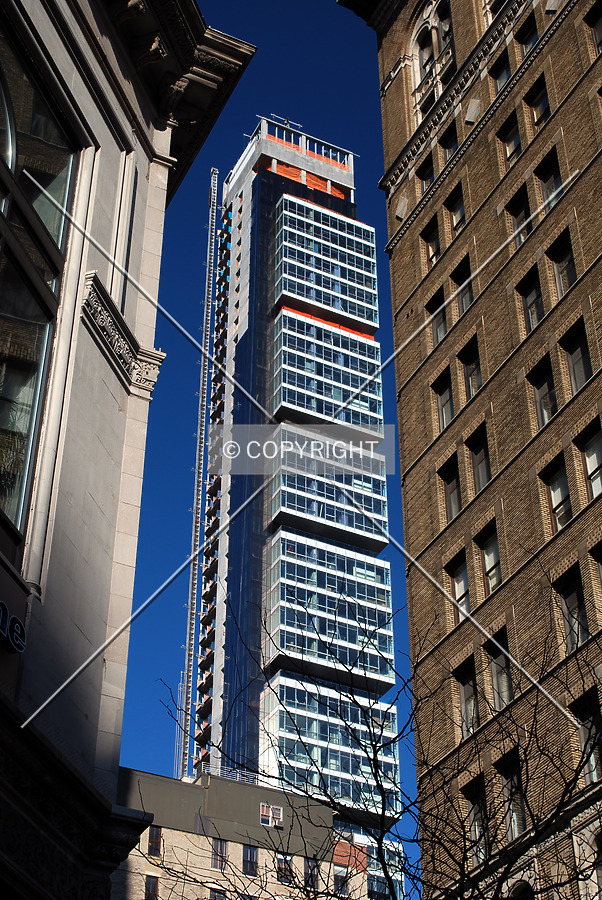 Looking up from Park Avenue South