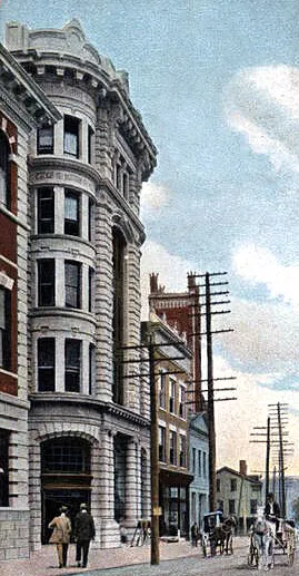 Vintage view from the east