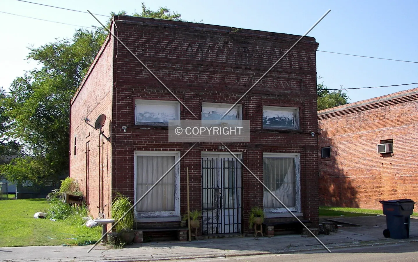 View from the northeast on Main Street