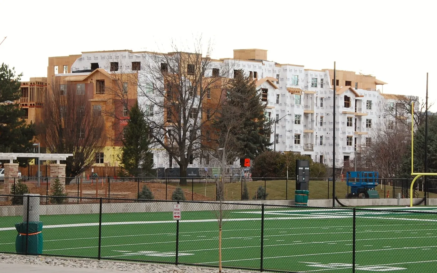 Distant view from the northeast