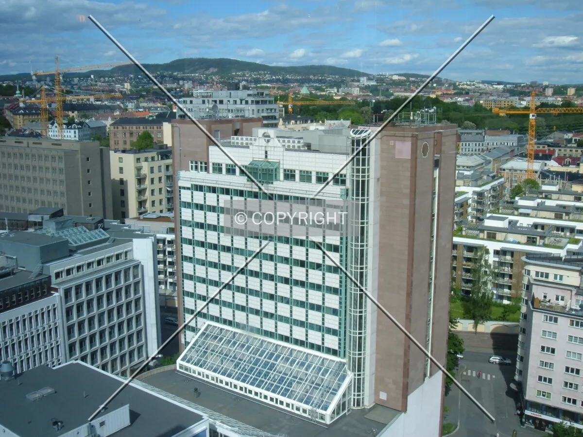 View from Raddison SAS Scandinavian hotel