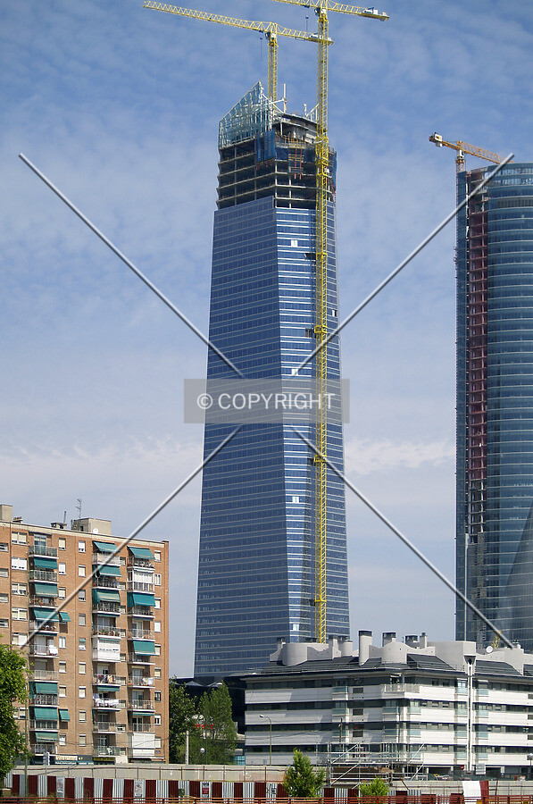 View from the Chamartin train station