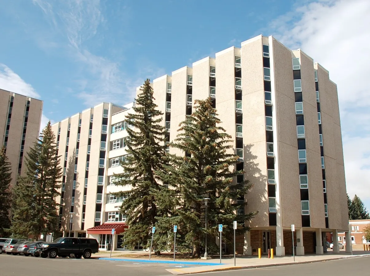 View from the southeast