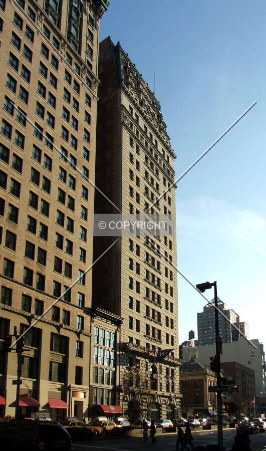 View from the north along Park Avenue South
